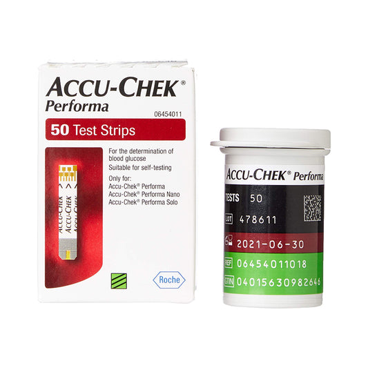 ACCU CHECK PERFORMA STRIPS 50 S