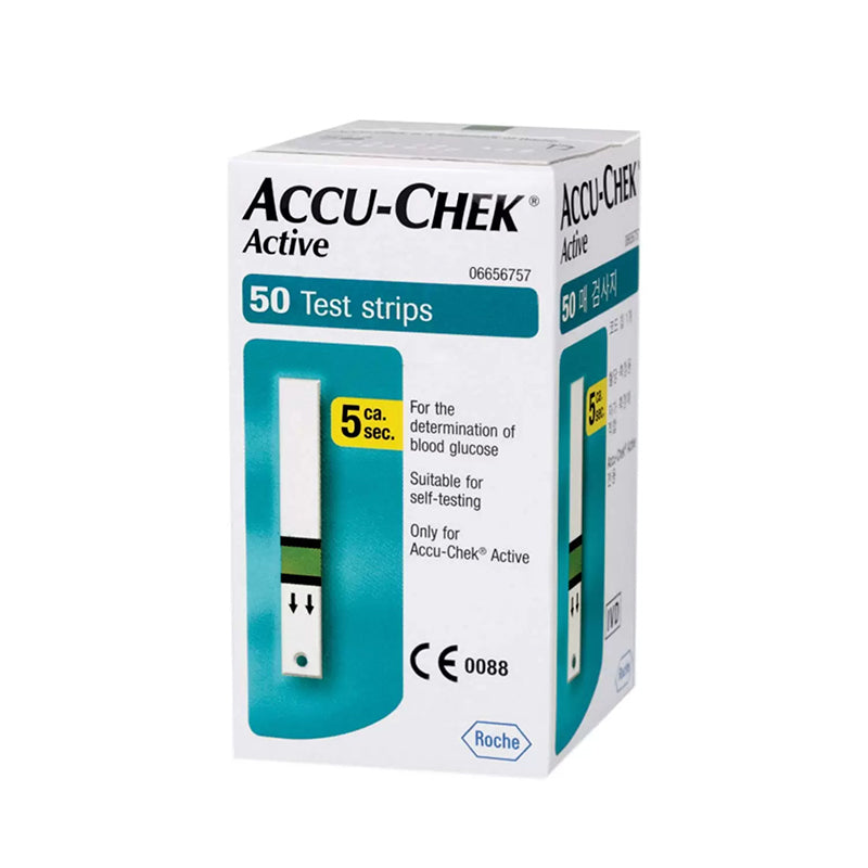 ACCU CHECK ACTIVE STRIPS 50 S