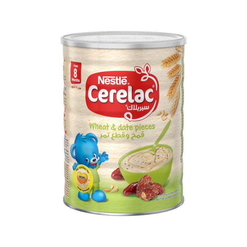 CERELAC WHEAT AND DATE PIECES 400 GM