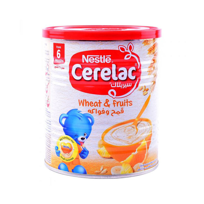 CERELAC WHEAT AND FRUITS 400 GM