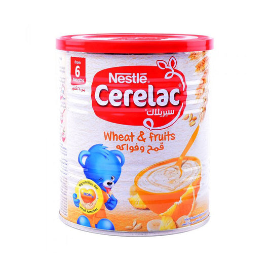 CERELAC WHEAT AND FRUITS 400 GM