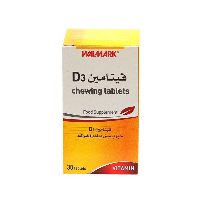 WALMARK VITAMIN D3 400IU CHEWING TAB 30 S