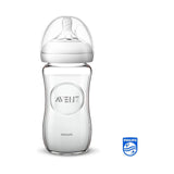 AVENT NAT GLASS FDING BTL 120ML SCF051/17