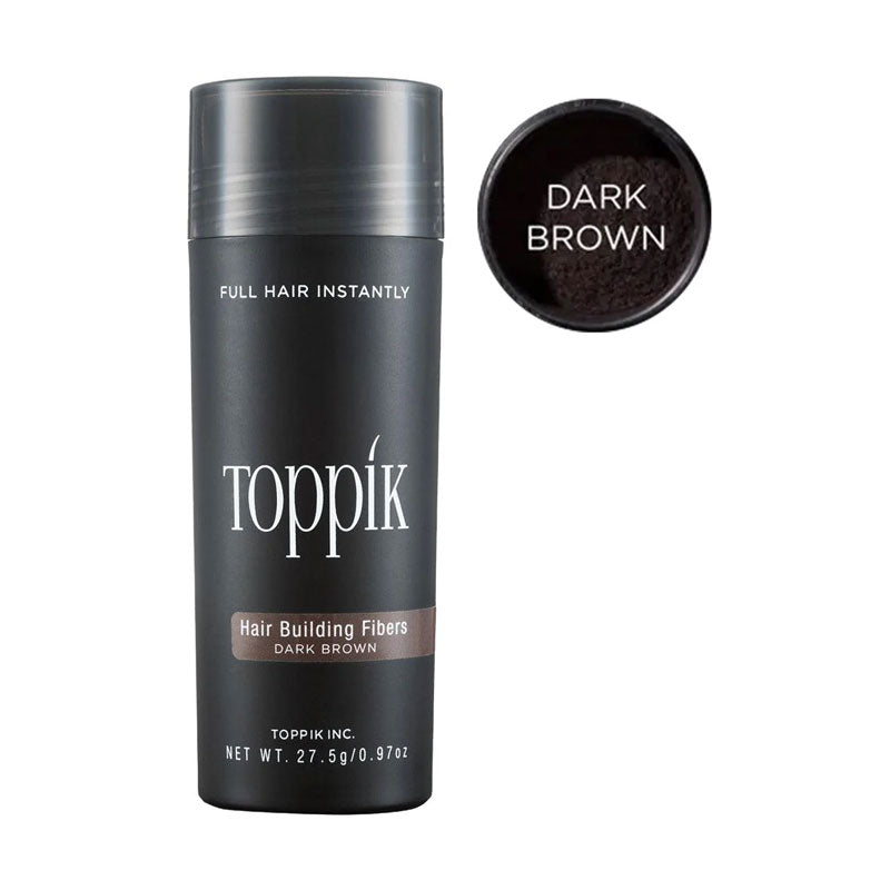 TOPPIK HAIR FIBERS DARK BROWN 27.5 GM