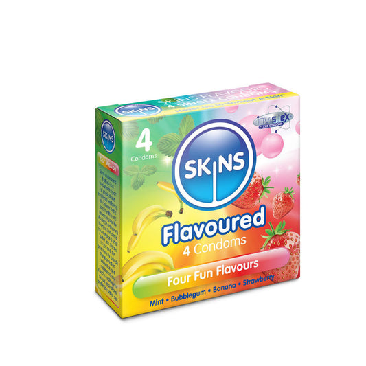 SKINS FLAVOURS CONDOMS 4 S