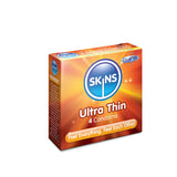 SKINS ULTRA THIN LUB. CONDOMS 4 S