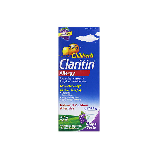 CLARITINE 5 MG / 5 ML SYRUP 120 ML