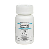 PREDNISOLONE 5 MG TAB 100 S