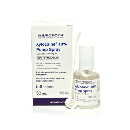 XYLOCAINE 10 % PUMP SPRAY 50 ML