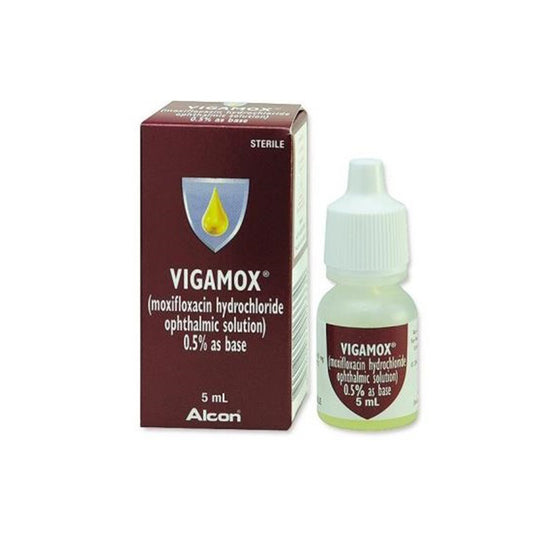 VIGAMOX 0.5%DROPS 5 ML