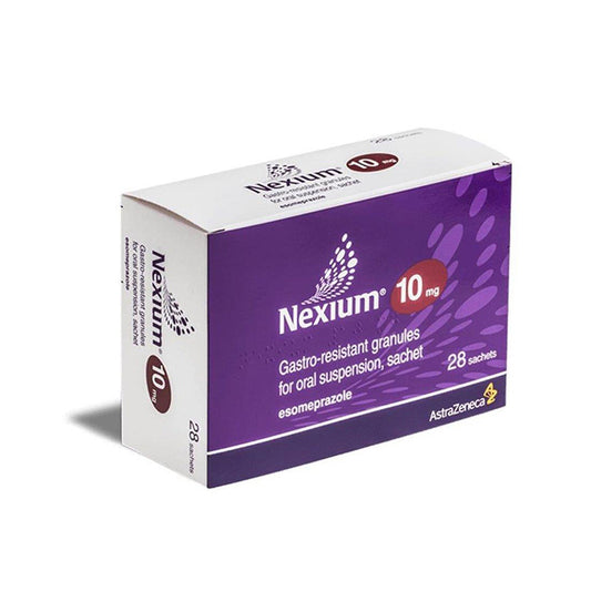 NEXIUM 10 MG GRANULES 28 S