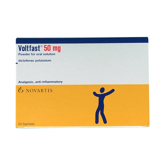 VOLTFAST 50 MG SACHETS 30 S