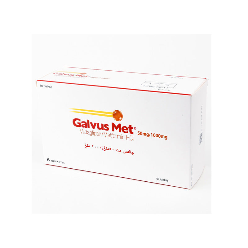 GALVUSMET 50/1000 MG TAB 60 S