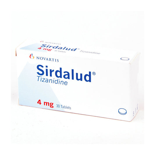 SIRDALUD 4 MG TAB 30 S