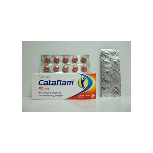 CATAFLAM 50 MG TAB 20 S