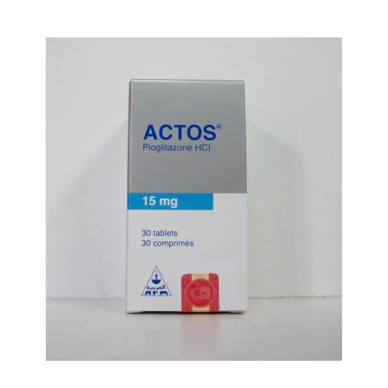 ACTOS 15 MG TAB 30 S