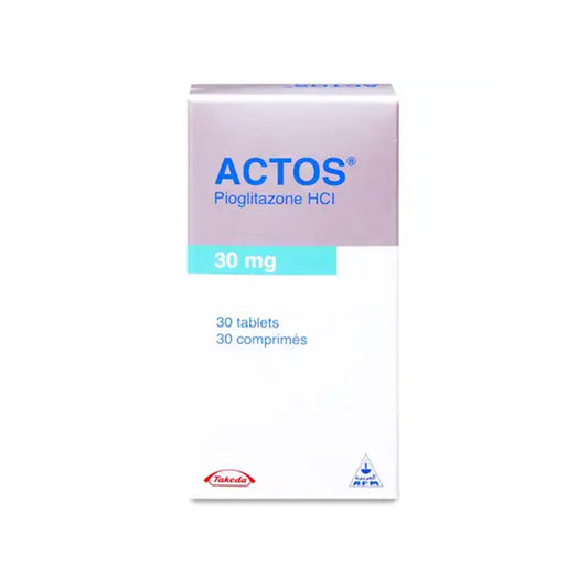 ACTOS 30 MG TAB 30 S