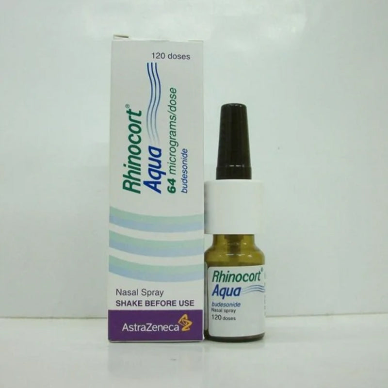 RHINOCORT AQUA 64MCG NASAL SPRAY120 DOSE