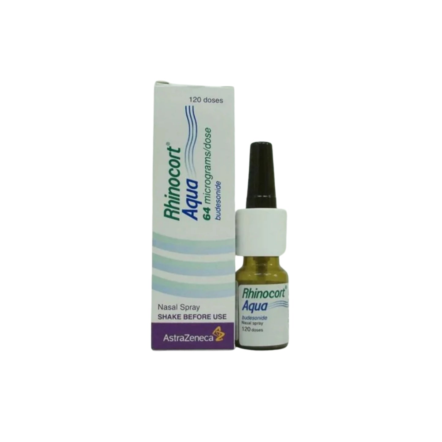 RHINOCORT AQUA 64MCG NASAL SPRAY120 DOSE