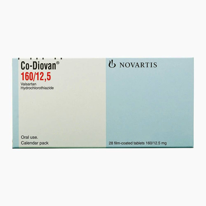 CO-DIOVAN 160/12.5 MG TAB 28 S