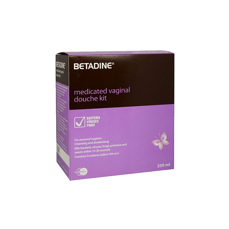 BETADINE MEDICATED VAGINAL DOUCHE 250 ML