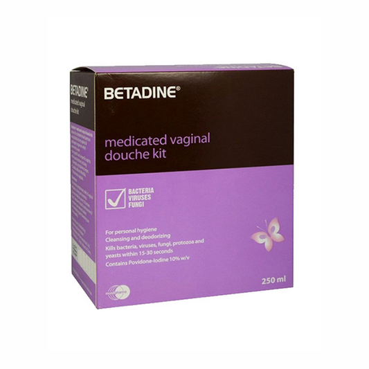 BETADINE MEDICATED VAGINAL DOUCHE 250 ML