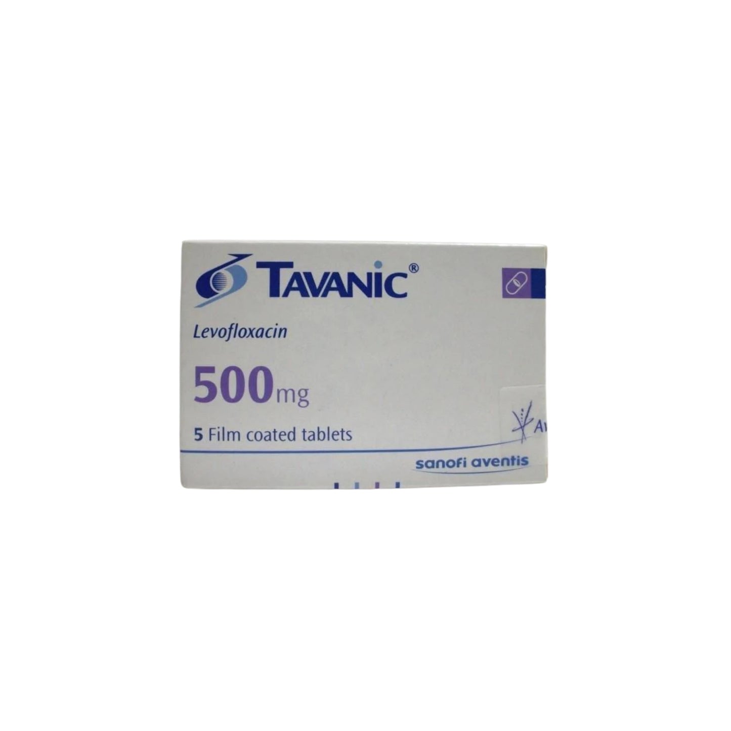 TAVANIC 500 MG TAB 5 S