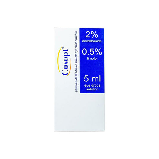 COSOPT OPTHALMIC SOLUTION 5 ML