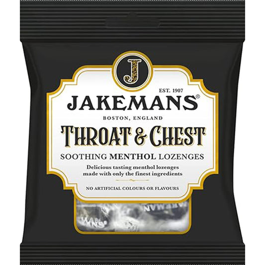 JAKMANS THROAT AND CHEST COUGH DROPS