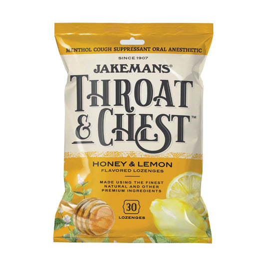 JAKMANS HONEY AND LEMON COUGH DROPS