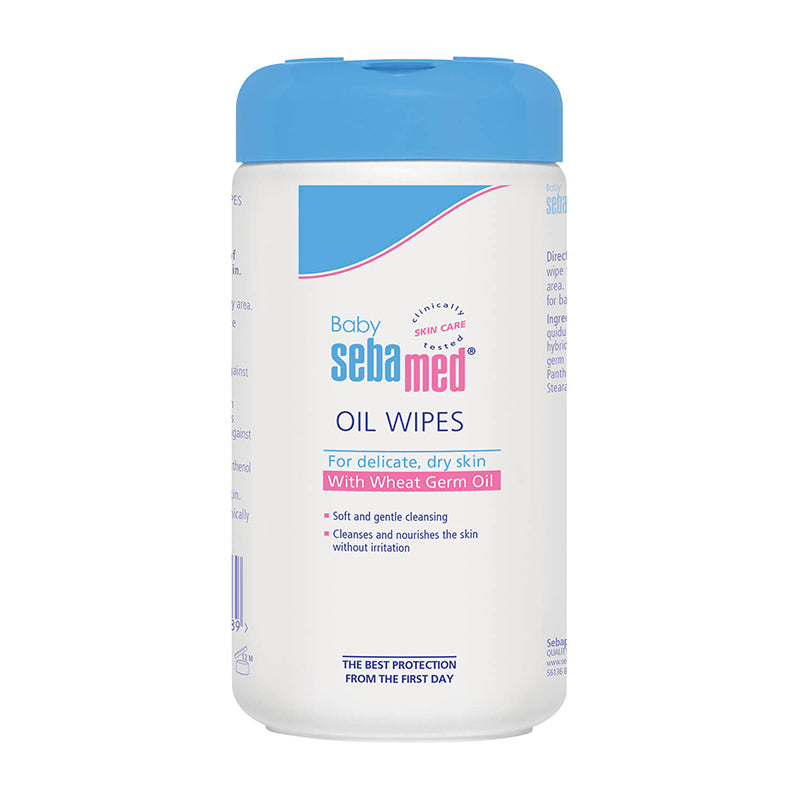 SEBAMED BABY OIL WIPES 70 S