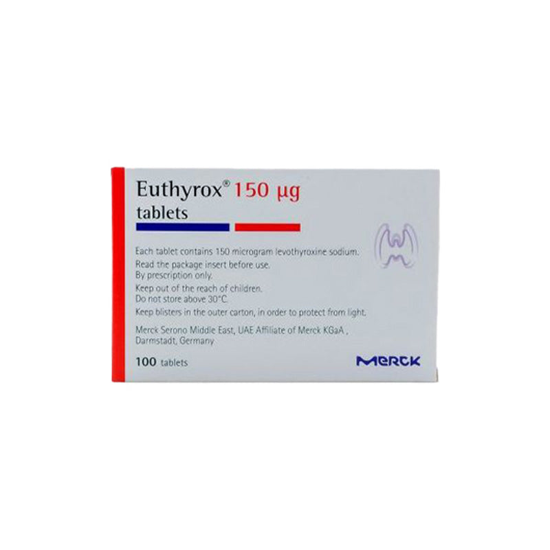 EUTHYROX 150 MCG 100 S