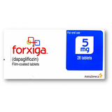 FORXIGA 5 MG TAB 28S