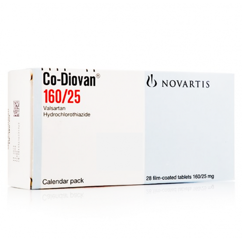 CO-DIOVAN 160/25 MG TAB 28 S