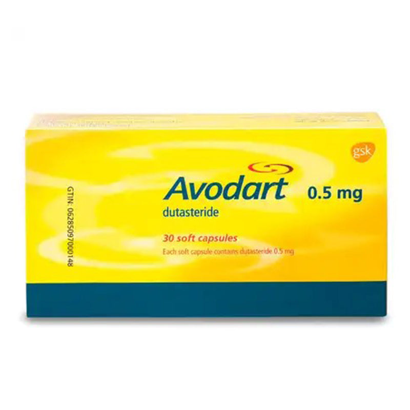 AVODART CAP 0.5 MG 30S