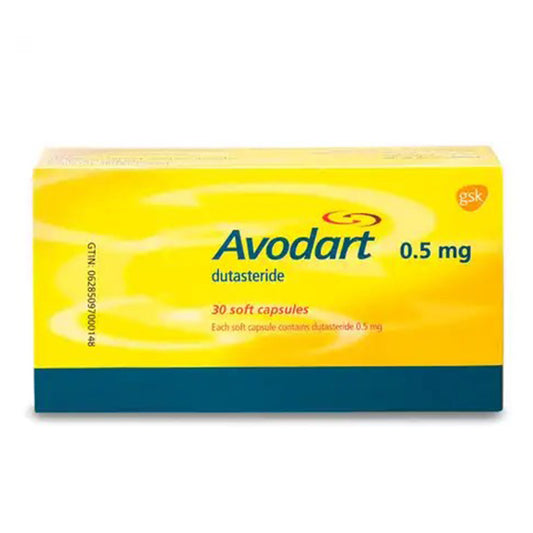 AVODART CAP 0.5 MG 30S