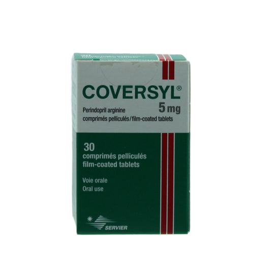 COVERSYL 5 MG TAB 30 S