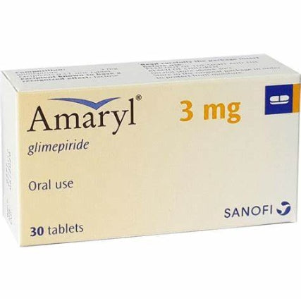 AMARYL 3 MG TAB 30 S