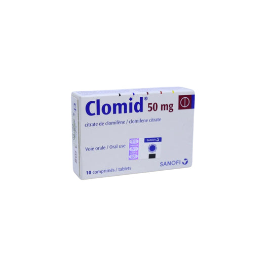 CLOMID 50 MG TAB 10 S