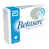 BETASERC 8 MG TAB 100 S