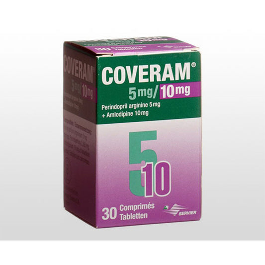 COVERAM 5/5 MG TAB 30 S