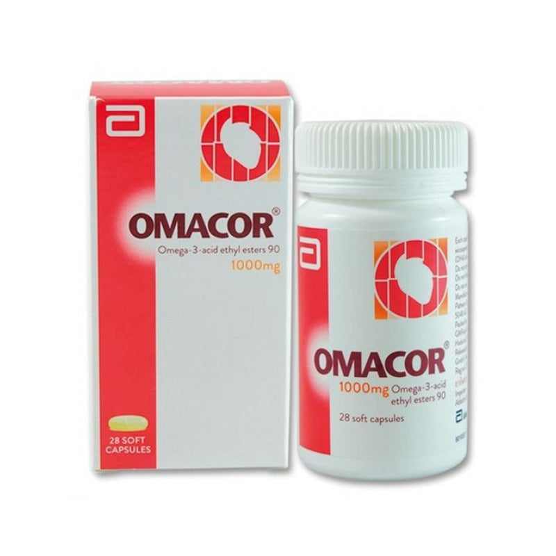 OMACOR 1000 MG CAP 28 S