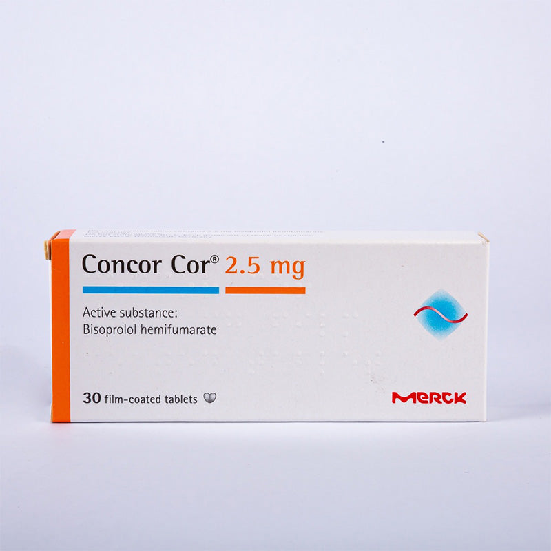 CONCOR 2.5 MG TAB 30 S