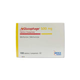 GLUCOPHAGE 500 MG TAB 100 S