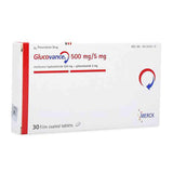 GLUCOVANCE 500 MG / 5 MG TAB 30 S