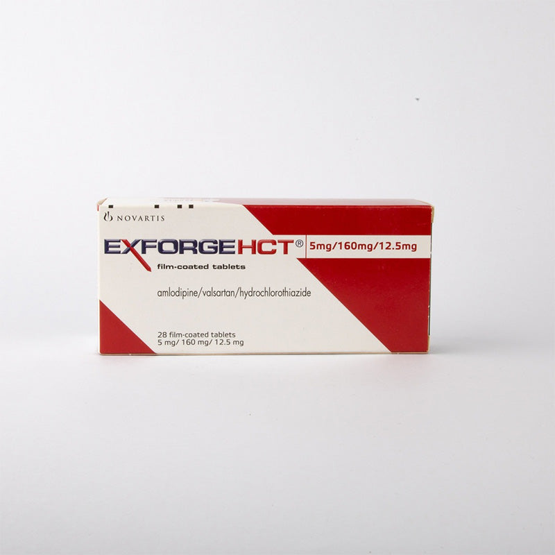 EXFORGE HCT 5/160/12.5 MG TAB 28 S