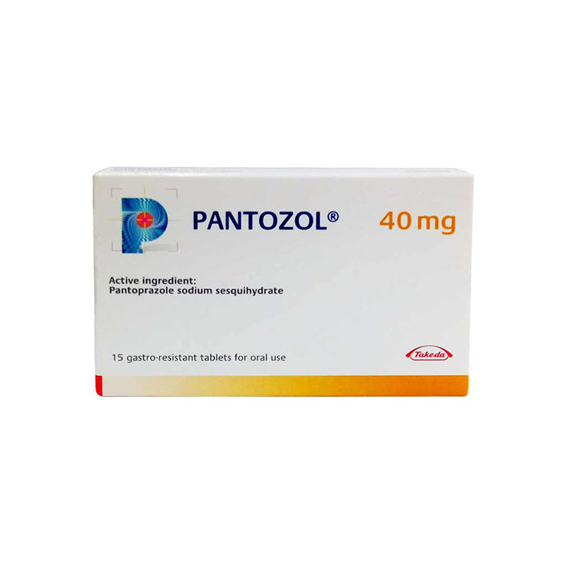 PANTOZOL 40 MG TAB 15 S