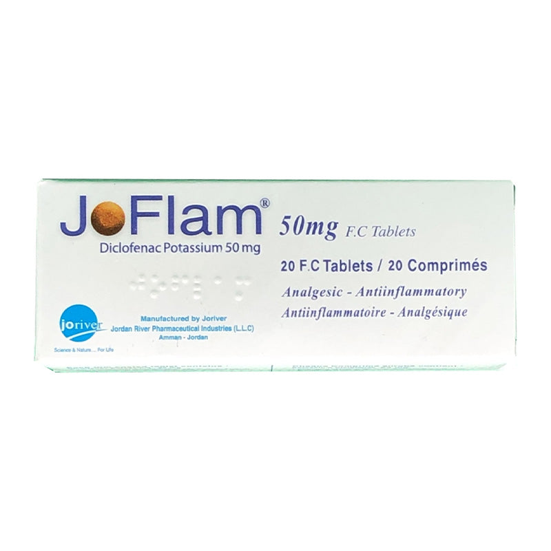 JOFLAM 50 MG TAB 20 S