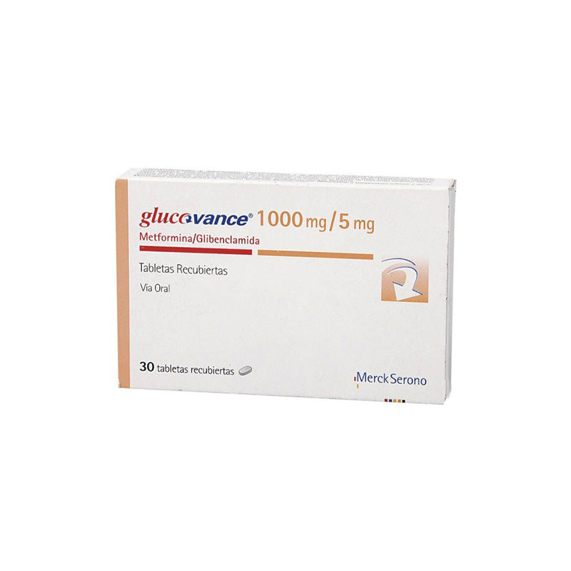 GLUCOVANCE 1000 MG / 5 MG TAB 30 S