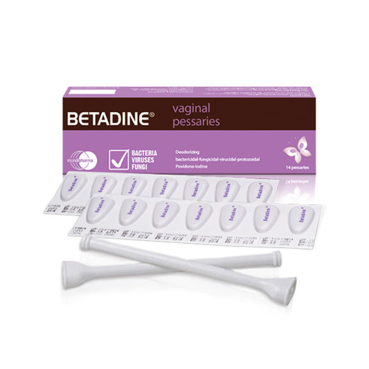 BETADINE VAGINAL PESSARIES 14 S